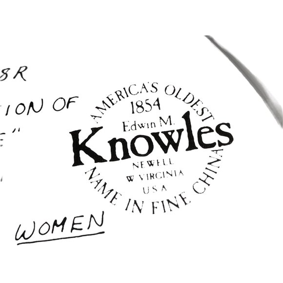 Norman Rockwell Plate "Waiting on the Shore" Knowles Fine China - Picture 9 of 10